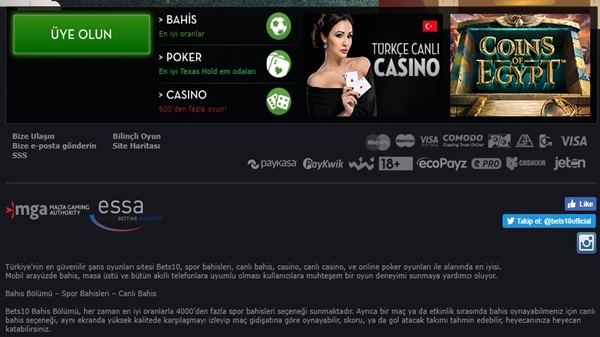 bets10 hakkında