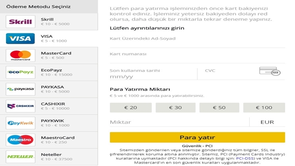 bets10 para yatırma yöntemleri