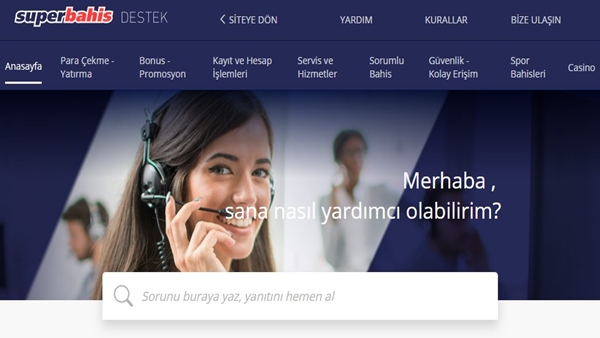 süperbahis destek ekibi