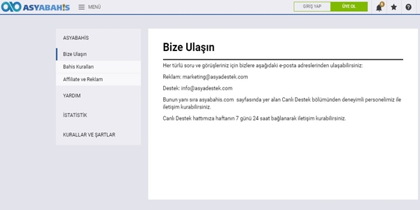 asyabahis destek hizmeti