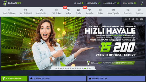 Dumanbet giriş sayfası