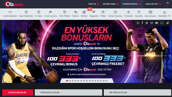 Olabahis bonuslar