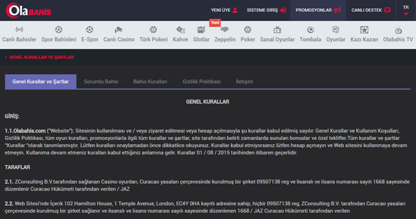 Olabahis hakkında